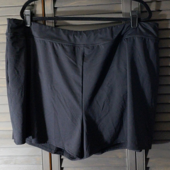 lands end tummy control swim shorts